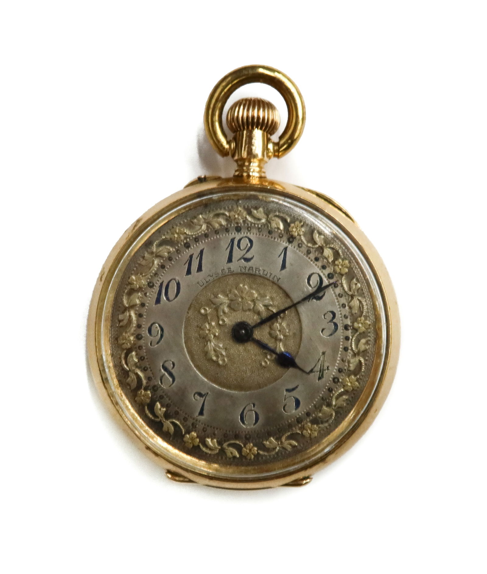 Ulysses Nardin Swiss 18k Yellow Gold Pocket Watch #7534 (1 of 12)