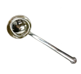 Puiforcat Sterling Silver Cream Soup Serving Spoon Ladle in Annecy with Box