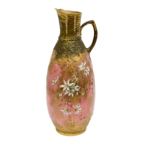 RSTK Amphora Austria Hand Painted Porcelain Jug or Pitcher circa 1920