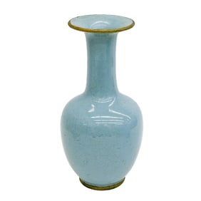 Chinese Blue Celadon Porcelain Ru Ware Vase