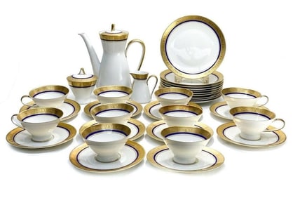 Rosenthal Germany Porcelain Tea & Dessert Set for 10