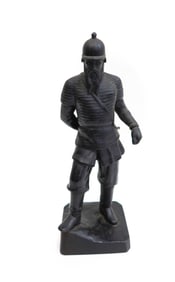 Imperial Iron Sculpture of Ermak by Parmen Zabello cast by Kasli Foundry in 1900