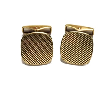 Tiffany & Co. 18k Yellow Gold Cufflinks