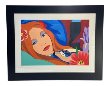 Tom Wessleman (American, 1931-2004) Lithograph Lulu