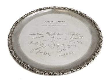 Buccellati Italian Sterling Silver Charger