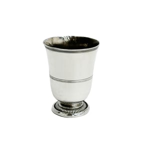 Jacques & Pierre Cardeilhac Maison French Sterling Silver Beaker circa 1930