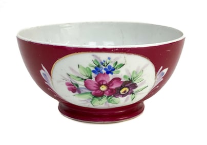 Gardner Imperial Russian Porcelain Bowl, c1890