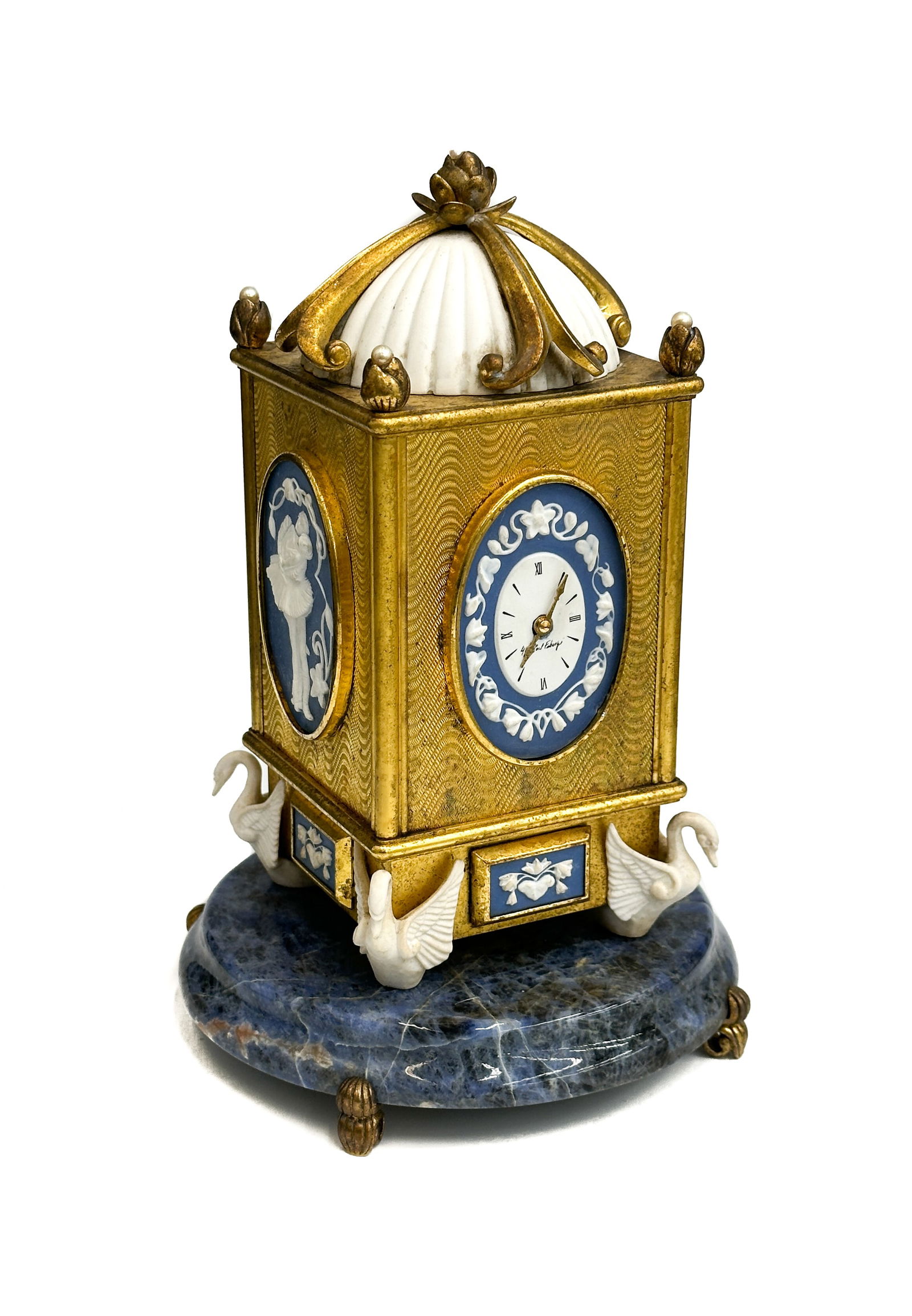 Faberge Swan Lake Clock (1 of 8)