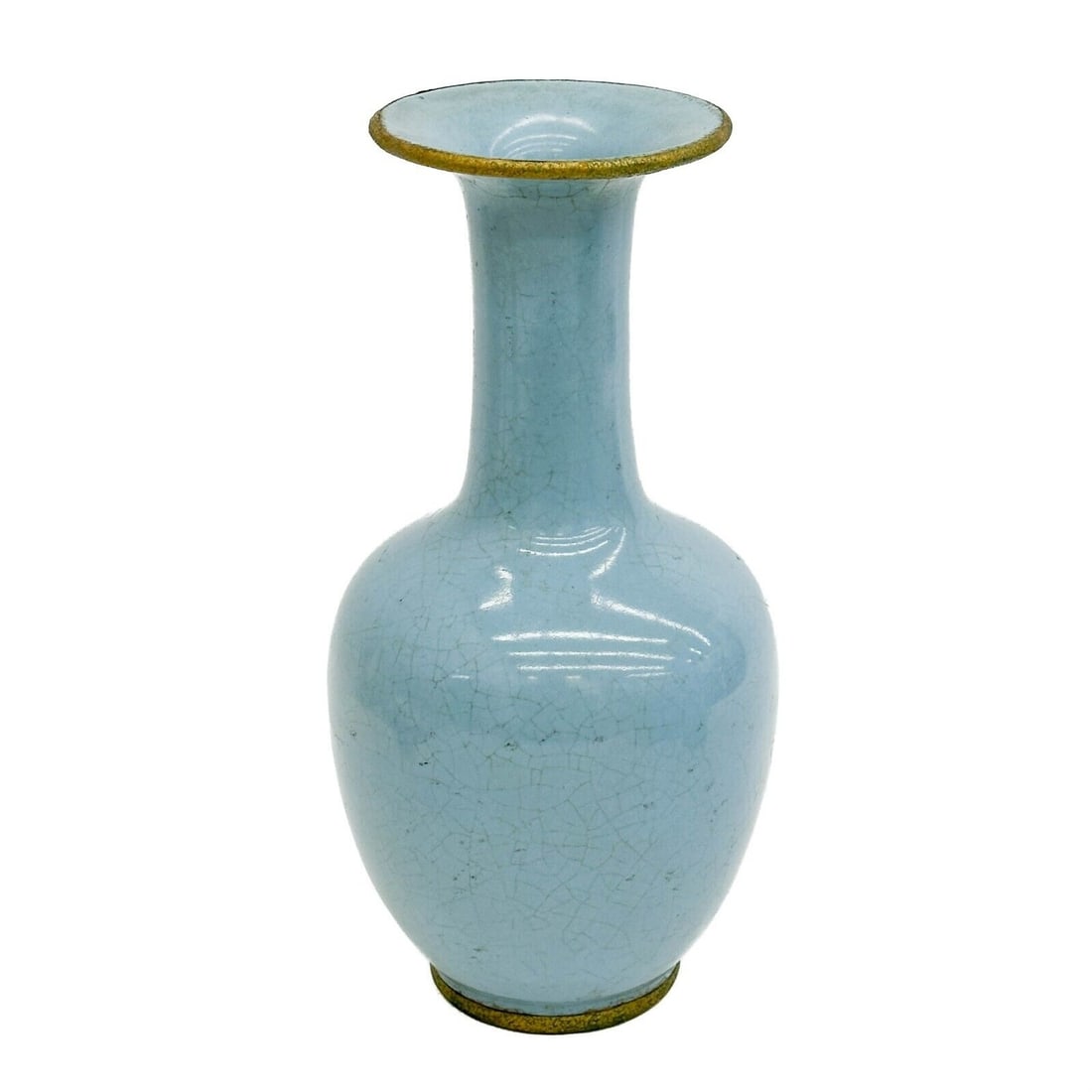 Chinese Blue Celadon Porcelain Ru Ware Vase (1 of 5)
