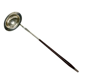 Franklin Porter American Sterling Silver Ladle Wood Handle