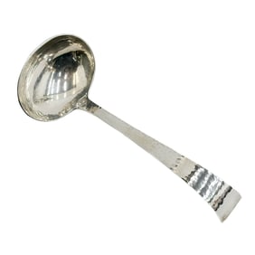 Allan Adler Starlit Sterling Silver Solid Ladle Hand Hammered
