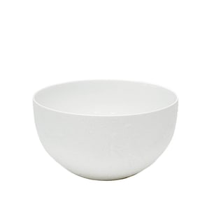Rosenthal German Porcelain 7.5 Inch Diameter Vegetable Bowl in Magic Flute White