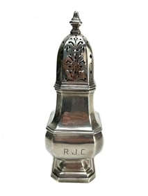 Crichton Brothers London Sterling Silver Castor of Muffineer, 1917