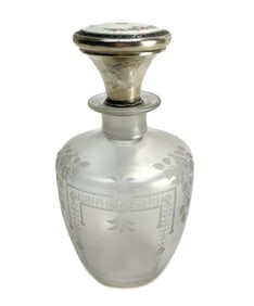 R. Blackington & Co. Sterling Silver Hawkes Perfume Bottle