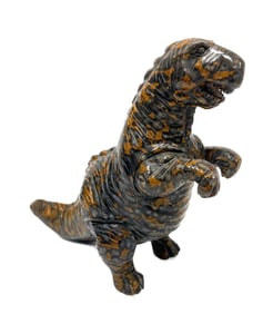 Carved Jasper Specimen of a Tyrannosaurus Rex, 20th / 21st Century