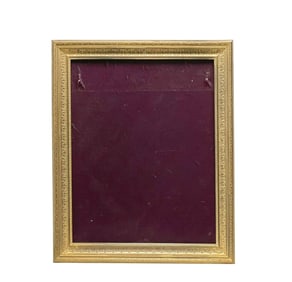 French Large Gilt Bronze Mirror or Picture Frame early 20th century