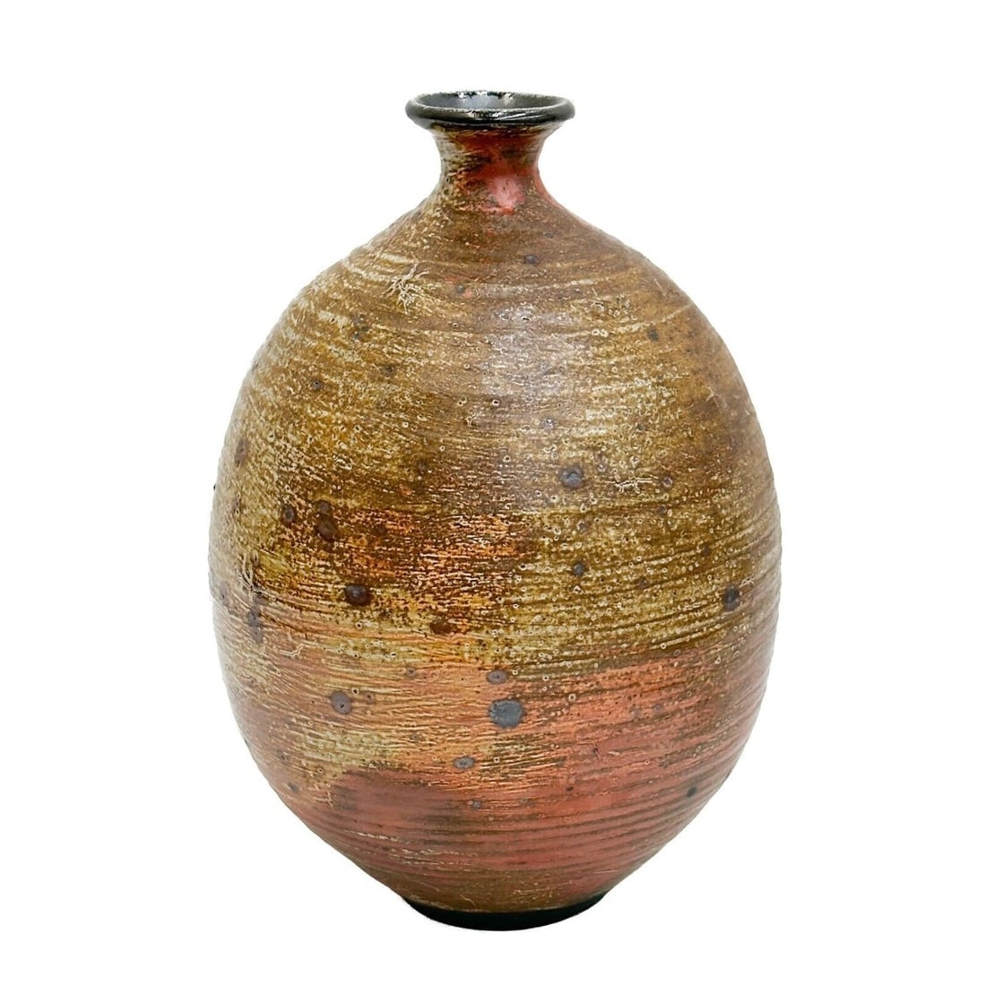 Vivika & Otto Heino (US 20th Century) Glazed Art Pottery Vase Signed (1 of 6)