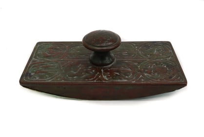 Tiffany Studios New York Bronze Blotter Rocker in Zodiac #990 circa 1900