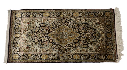 Persian Silk Qum Rug