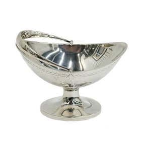 American Sterling Silver Dish Basket circa 1870