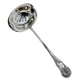 Buccellati Italian Sterling Silver Punch Ladle in Quirinale Signed