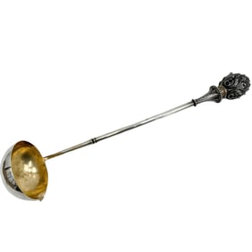 Deyhle Gebrüder Schwäbisch Gmünd German 900 Silver Ladle circa 1880
