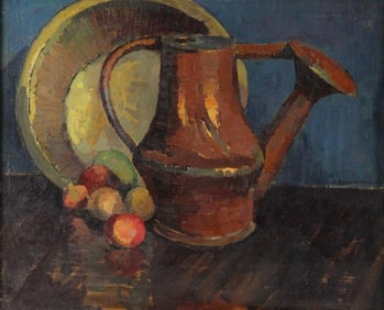 Harry B Lachman (Calif French, 1886-1974) Still Life Oil Painting w Fruit