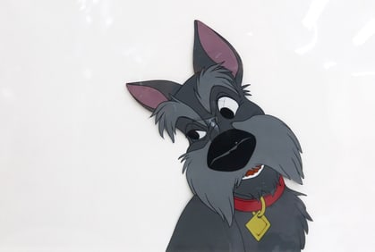 Animation Cel Walt Disney Production Lady and the Tramp Jock