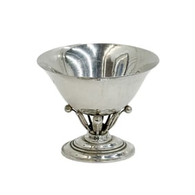 Georg Jensen Denmark Sterling Silver Bowl Designed by Johan Rohde circa 1930