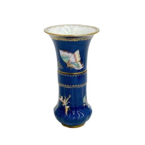Wedgwood England Butterfly Lustre Porcelain Vase Z5068