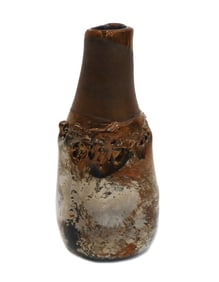LCT Louis Comfort Tiffany Signed Lava Cypriote Favrile Vase