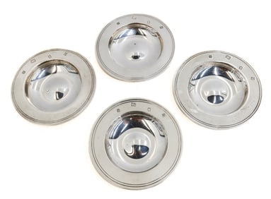 Asprey Sterling Silver Armada  Dishes, 1991.
