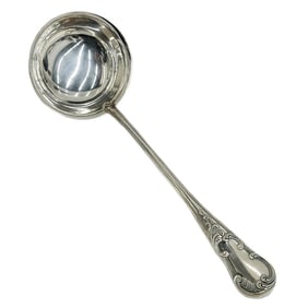 Buccellati Italian Sterling Silver Solid 11.5 in Ladle in Quirinale