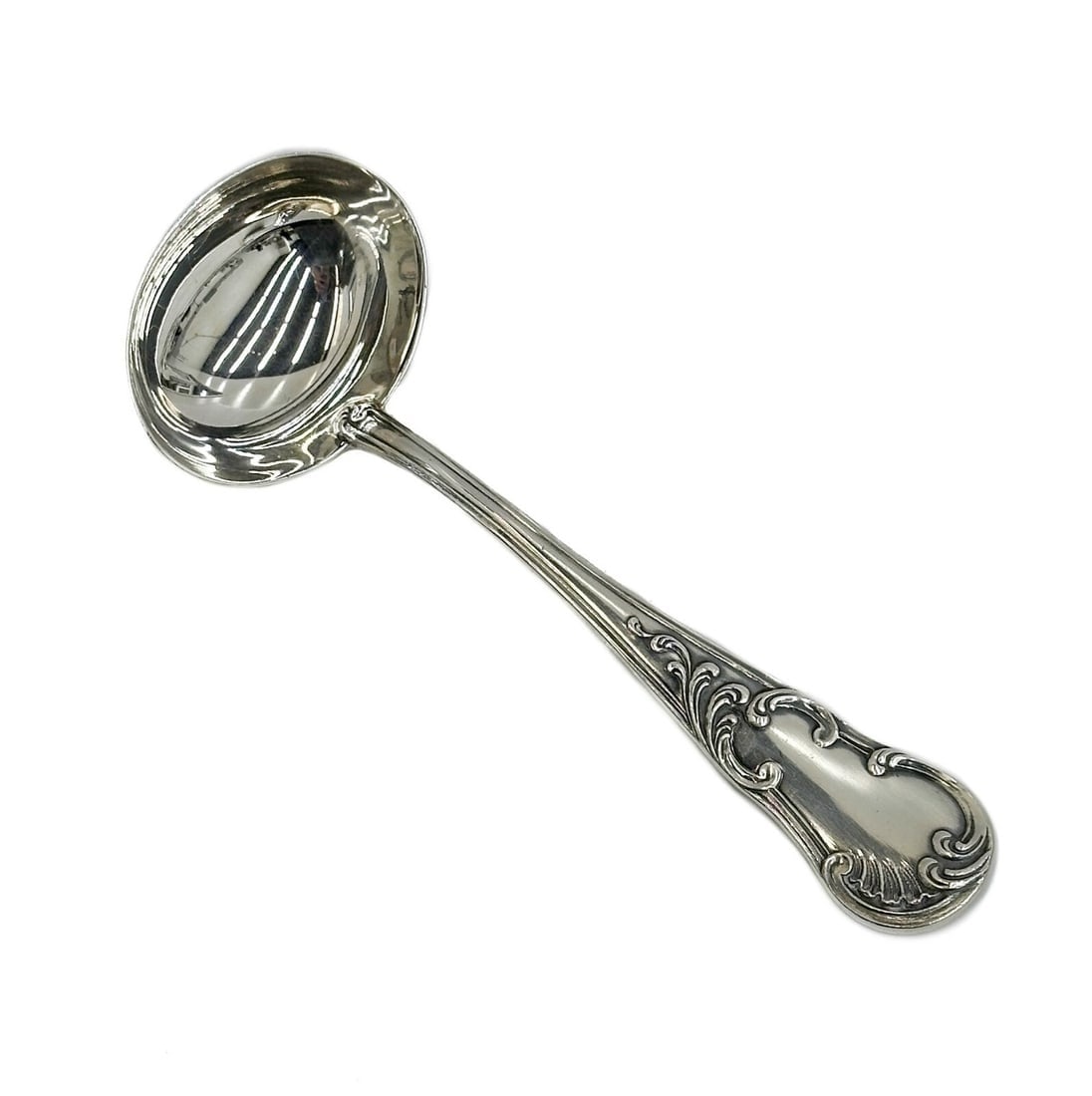 Buccellati Italian Sterling Silver Solid 6 inch Ladle in Quirinale (1 of 4)