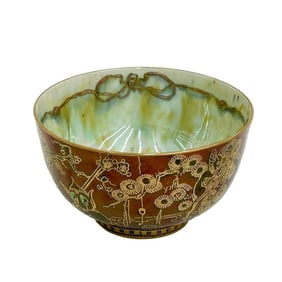 Wedgwood England Fairyland Lustre Porcelain Bowl Firbolgs Thumbelina Z5200