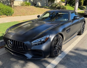 2021 Mercedes Benz AMG GT Roadster Stealth Edition with Warranty