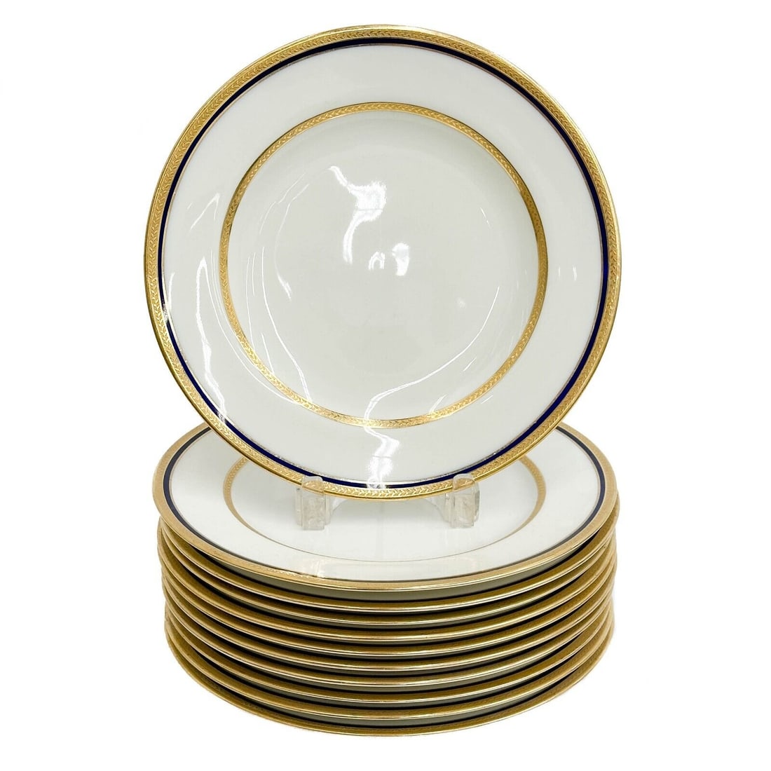 11 Copeland Spode England Porcelain 10.5 inch Dinner Plates circa 1940 (1 of 7)