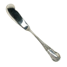 Buccellati Italian Sterling Silver Solid Master Butter Spreader in Quirinale