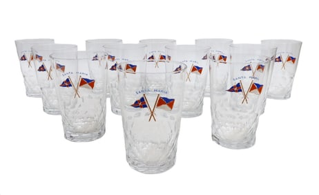 17 Baccarat France Small 4 in Tumbler Glasses in Palerme for Henry Ford II