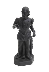 Wedgwood Black Basalt Figure of William Shakespeare 1903