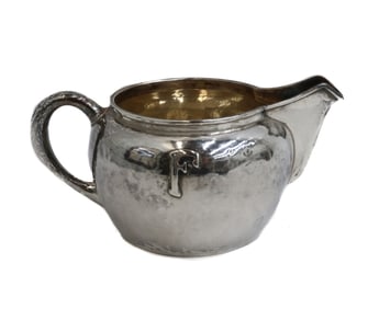 Kalo Shops New York Sterling Silver Hand Wrought Creamer
