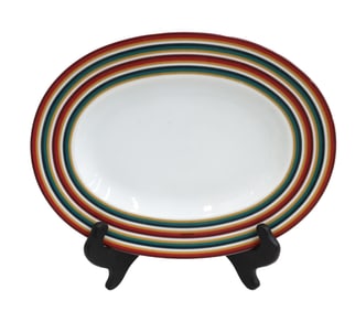 Hermes Paris Porcelain Underplate in Attelage