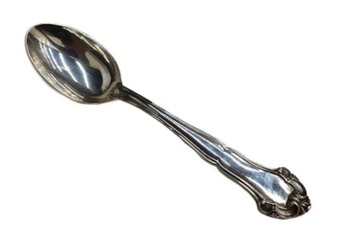 Buccellati Italian Sterling Silver Dessert or Place Spoon in Grand Imperiale