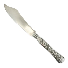 Tiffany & Co Sterling Silver Vine Pomegranate 8 inch Fish Knife