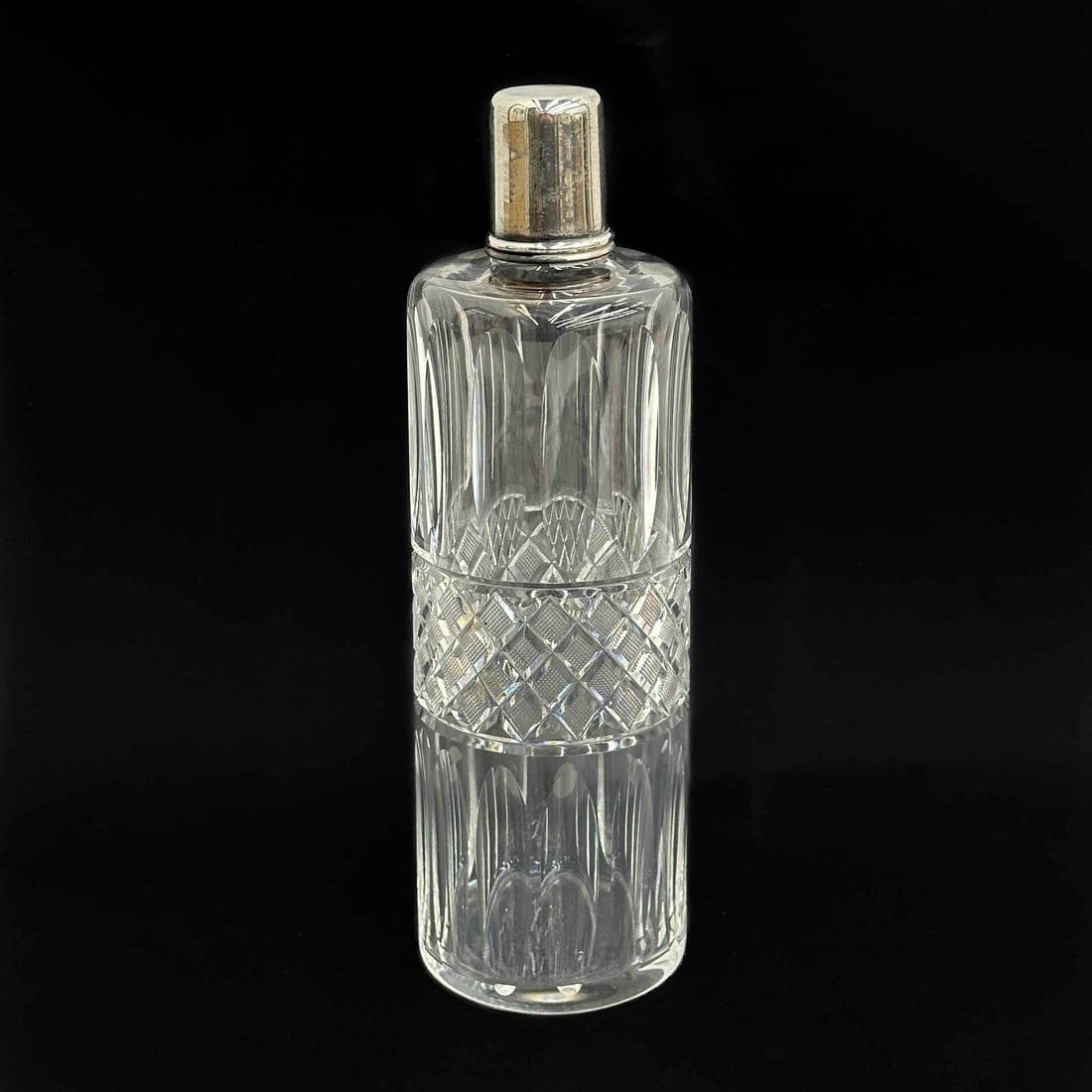 Hawkes American Sterling Silver Mounted Cut Glass Decanter early 20th century (1 of 9)