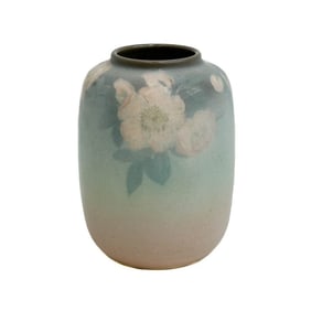Rookwood Pottery Vellum Vase by Carolyn Steinle 1913 Flowers