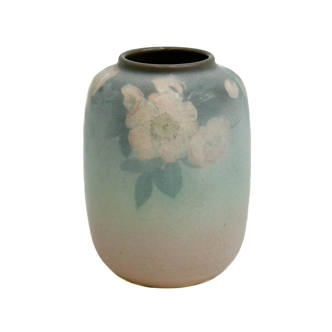 Rookwood Pottery Vellum Vase by Carolyn Steinle 1913 Flowers (1 of 8)