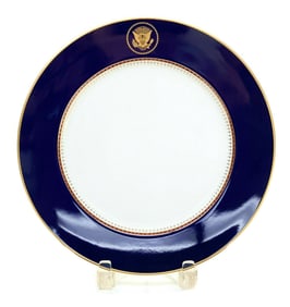 Fitz and Floyd Reagan White House Dinner Plate 1983