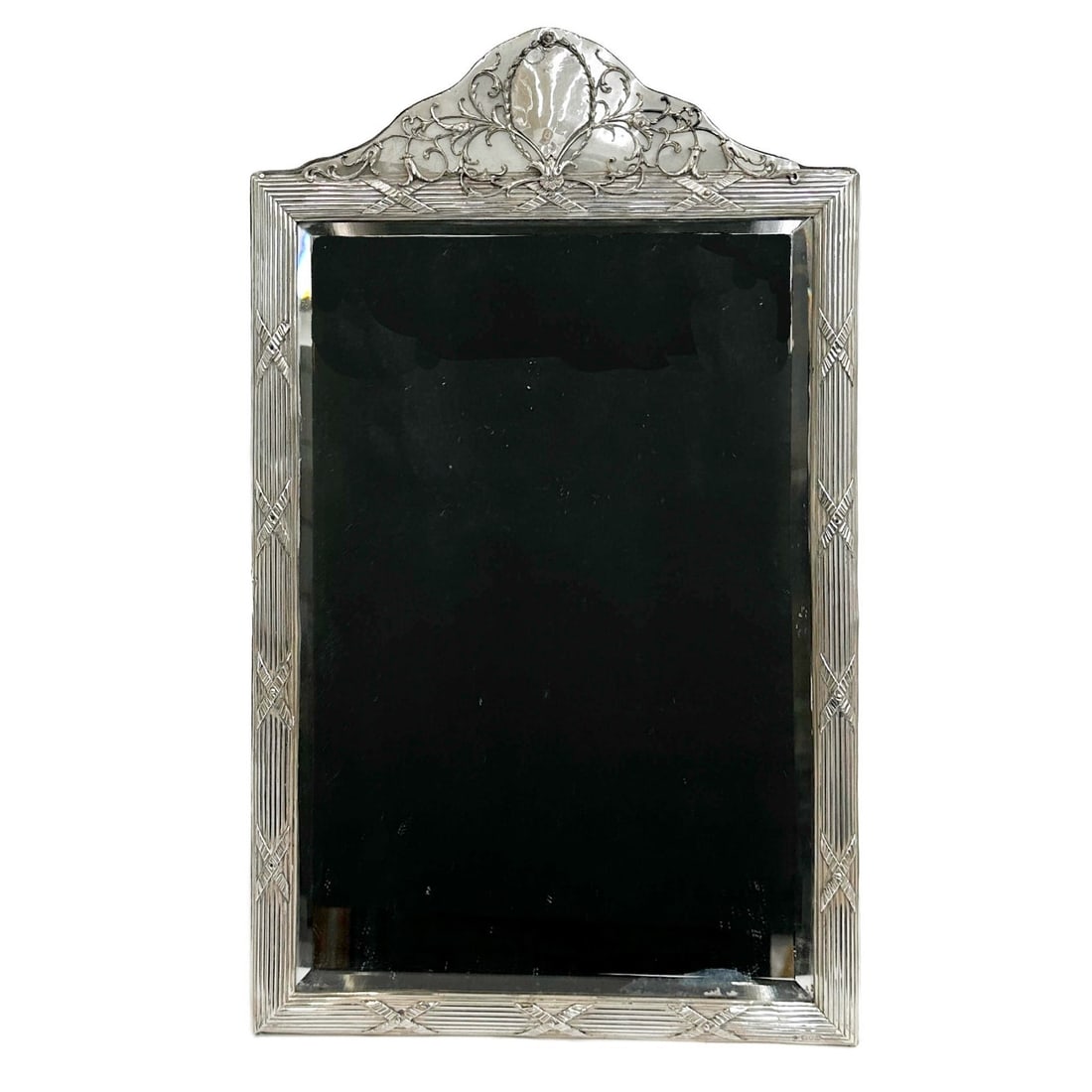 William Comyns & Sons Sterling Silver Framed Mirror 1906 (1 of 8)
