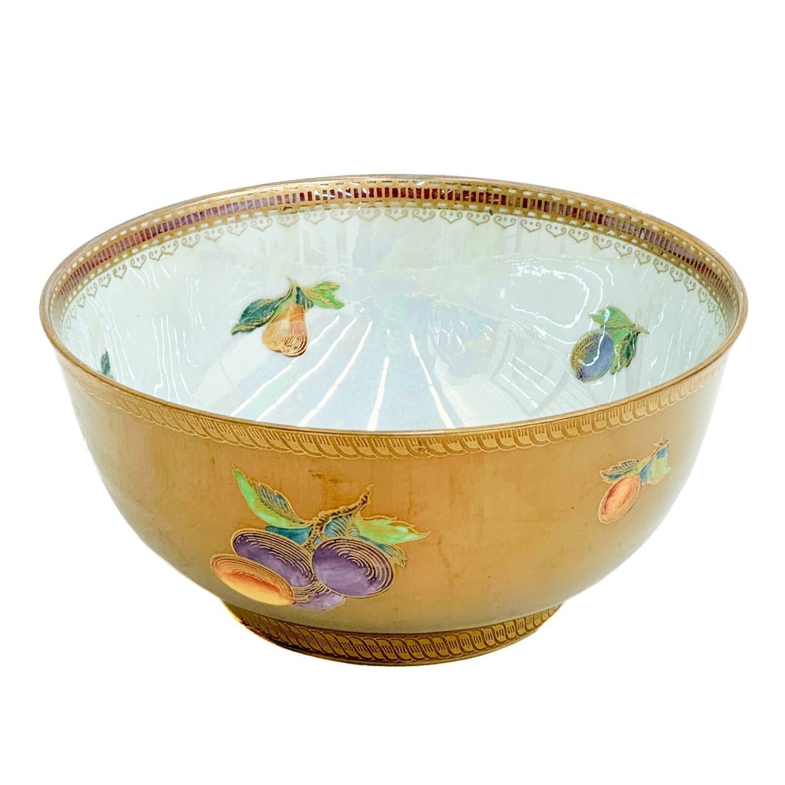 Wedgwood England Bronze Lustre Gilt Porcelain Bowl Fruits Z5458 (1 of 5)